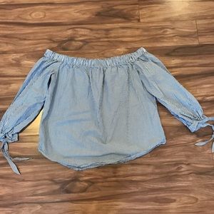 Off the shoulder top